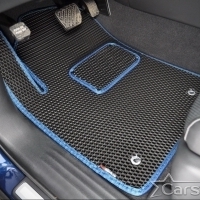 Коврики текстильные на Infiniti QX80 I 3 ряда (2013-2024)