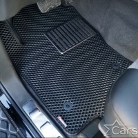 Коврики текстильные на Nissan Pathfinder III 3 ряда (2004-2014)