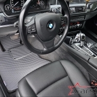 Двухслойные коврики EVA на BMW 5 VI F10 2wd (2010-2016)