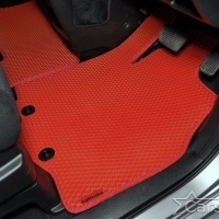 Двухслойные коврики EVA на Honda Stepwgn V пр.руль (2015->)