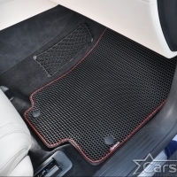 Двухслойные коврики EVA на Mercedes-Benz GLS-klasse II X167 3 ряда (2019->)