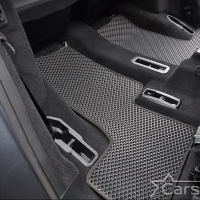Двухслойные коврики EVA на Mercedes-Benz GLS-klasse I X166 3 ряда (2015-2019)