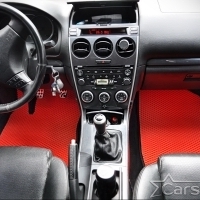 Двухслойные коврики EVA на Mazda 6 I GG 4wd (2002-2007)