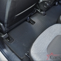 Автомобильные коврики EVA на Citroen C4 SpaceTourer 3ряда (2018-2022)