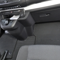 Автомобильные коврики EVA на Peugeot Traveller 8 мест, Long (2016-2024)