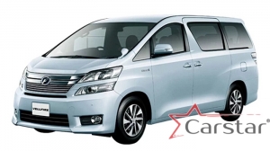 Toyota Vellfire I пр.руль (2008-2014) 2 ряд - 3 места