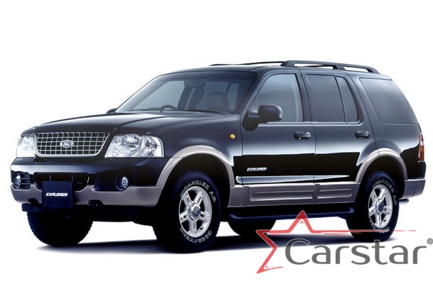 Текстильные коврики для Ford Explorer III 3 ряда (2001-2006)