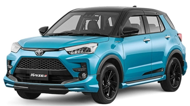 Автомобильные коврики EVA для Toyota Raize I пр.руль (2019->)