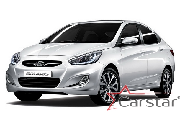 Автомобильные коврики EVA 3D для Hyundai Solaris I (2010-2017)