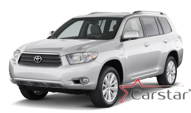 Автомобильные коврики EVA 3D для Toyota Highlander II (2007-2013)