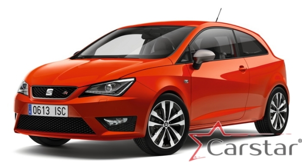 Автомобильные коврики EVA 3D для SEAT Ibiza IV (2008-2017)