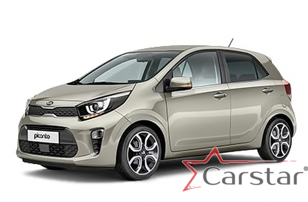 Автомобильные коврики EVA 3D для Kia Picanto III (2017->)