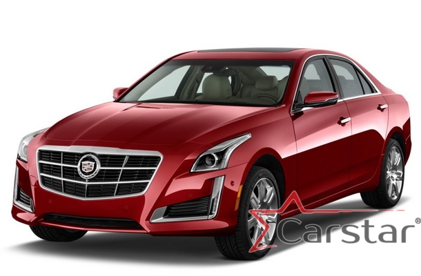 Автомобильные коврики EVA 3D для Cadillac CTS III (2014->)