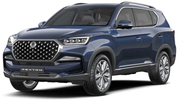 Автомобильные коврики EVA 3D для SsangYong Rexton IV (2017-2023) 